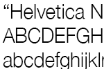 Helvetica Neue Light