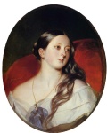 Portrait of Queen Victoria, 1843