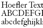 Hoefler Text