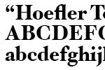 Hoefler Text Black