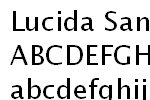 Lucida Sans Unicode