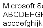 Microsoft Sans Serif